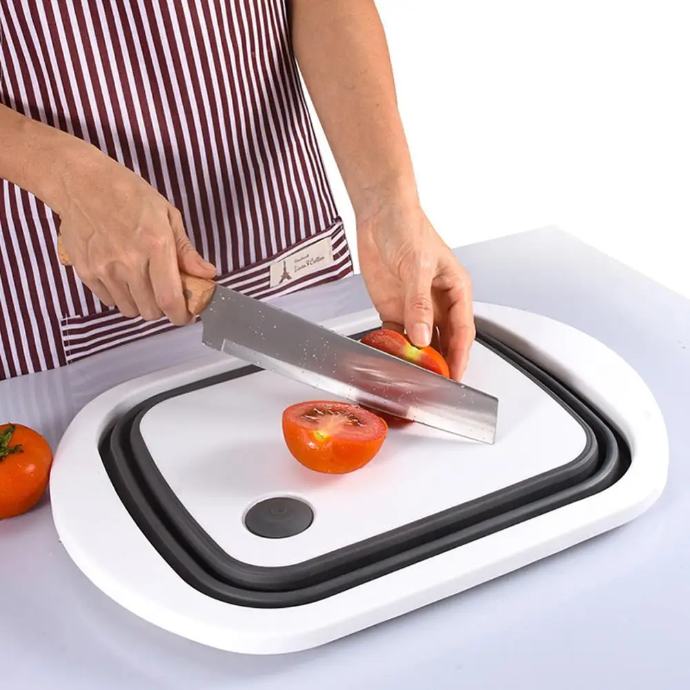 Multifunction Cutting Board Foldable Drain Basket Collapsible Vegetable Basin Washing Colander Portable Kitchen Organizer IU005
Multifunction Cutting Board Foldable Drain Basket Collapsible Vegetable Basin Washing Colander Portable Kitchen Organizer IU005
