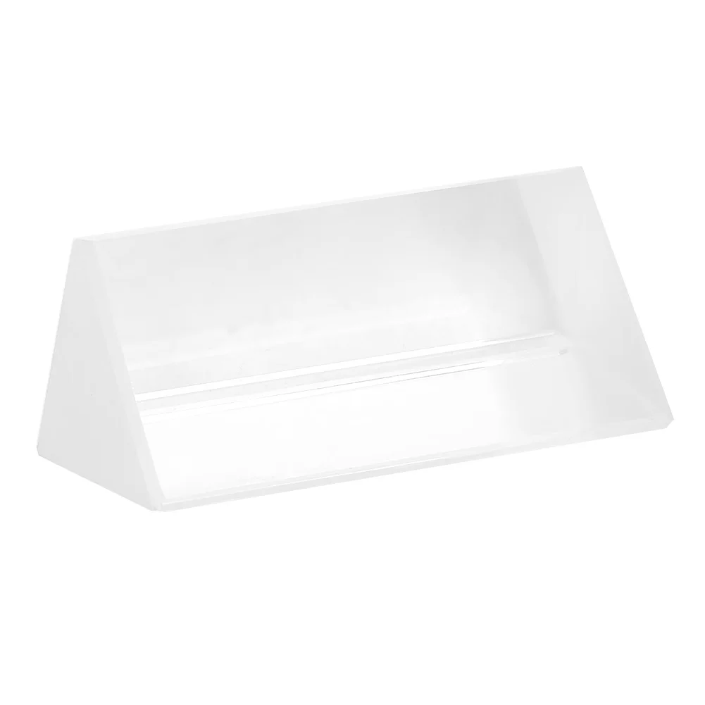 30*30*50mm Triangular Prism K9 Optical Glass Triangular Prism For Teaching Light Spectrum
30*30*50mm Triangular Prism K9 Optical Glass Triangular Prism For Teaching Light Spectrum