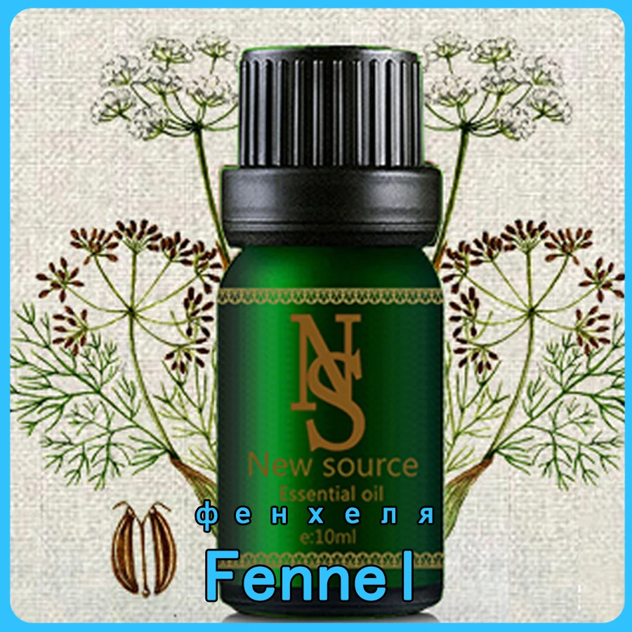 Fennel Essential oil 10ml natural Fennel Oil improve loose skin is tight in fine lines of skin moisturizing
Fennel Essential oil 10ml natural Fennel Oil improve loose skin is tight in fine lines of skin moisturizing