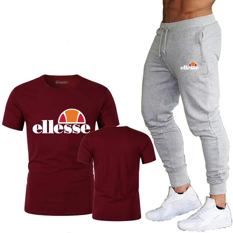 Men's Tracksuit Summer Clothes Sportswear Two Piece Set T Shirt trousersBrand Track Clothing Male Sweatsuit Sports set
Men's Tracksuit Summer Clothes Sportswear Two Piece Set T Shirt trousersBrand Track Clothing Male Sweatsuit Sports set