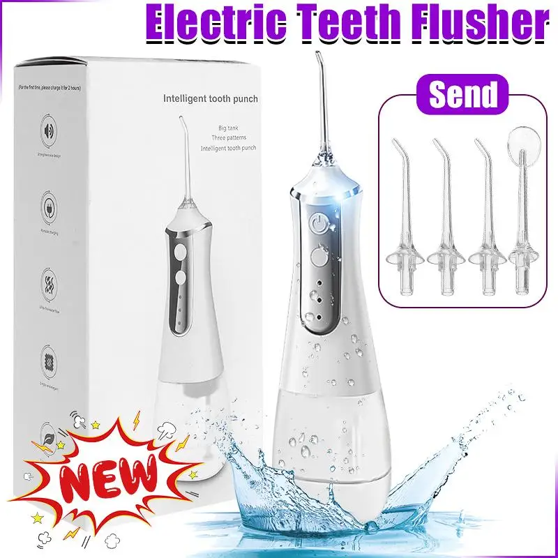 350ML Water Tank Waterproof Oral Irrigator USB Rechargeable Water Flosser Portable Dental Water Jet
350ML Water Tank Waterproof Oral Irrigator USB Rechargeable Water Flosser Portable Dental Water Jet