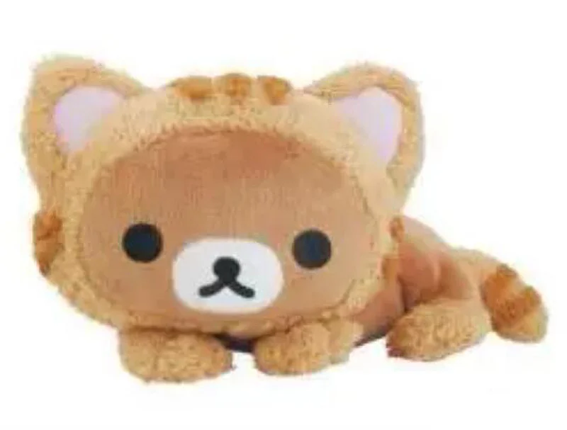 New Rilakkuma Bear Cos Cute Yellow Cat Laydown Plush Stuffed Animals Kids Toys Dolls Children Christmas Gifts 32CM
New Rilakkuma Bear Cos Cute Yellow Cat Laydown Plush Stuffed Animals Kids Toys Dolls Children Christmas Gifts 32CM