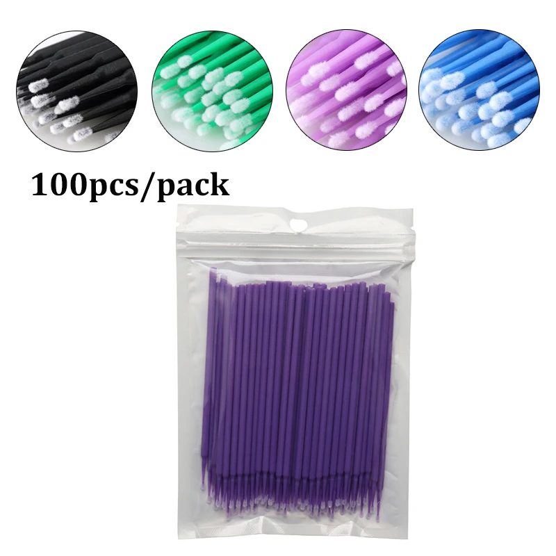 100pcs/pack Tattoo Cotton Swab Lint Brush Microblading Micro Brushes Applicator Tattoo Accessories Eyelash Extension for Makeup
100pcs/pack Tattoo Cotton Swab Lint Brush Microblading Micro Brushes Applicator Tattoo Accessories Eyelash Extension for Makeup