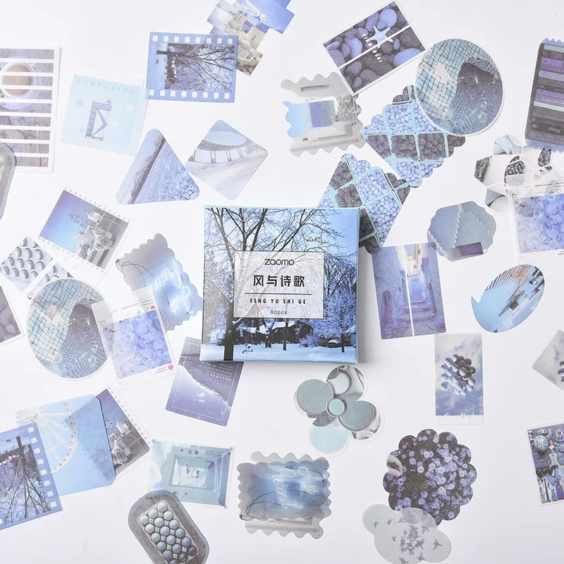 80 pcs/pack Wind Poetry Bullet Journal Stickers Cute Decorative Stationery Sticker Scrapbooking DIY Diary Stick Label
80 pcs/pack Wind Poetry Bullet Journal Stickers Cute Decorative Stationery Sticker Scrapbooking DIY Diary Stick Label