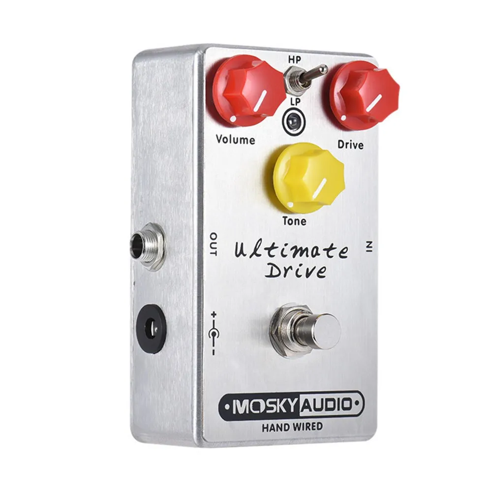 MOSKYAUDIO Drive Overdrive Guitar Effect Pedal Full Metal Shell True High-quality Hand-Made Distortion Guitar Effect True Bypass
MOSKYAUDIO Drive Overdrive Guitar Effect Pedal Full Metal Shell True High-quality Hand-Made Distortion Guitar Effect True Bypass