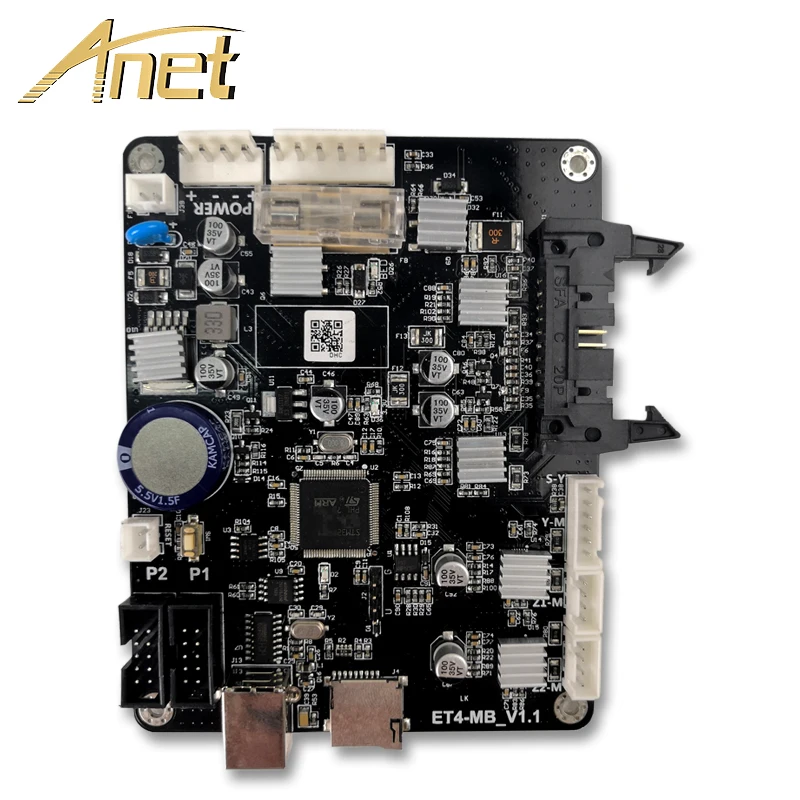 Материнская плата Anet для 3d принтера материнская ET4 TMC 2208 Impressora 3D|Детали и