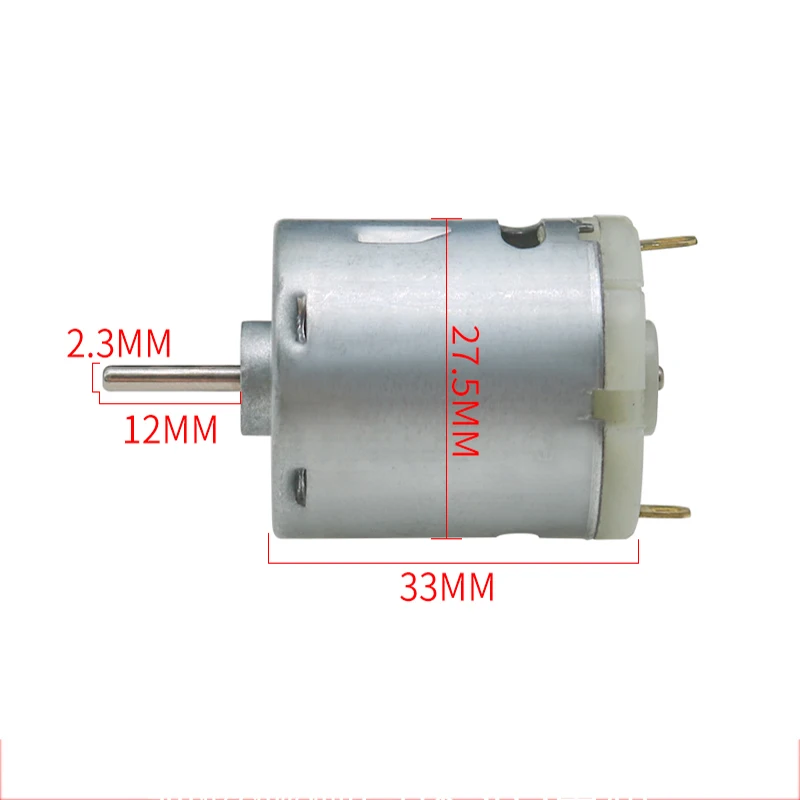 C4 High Speed 365 Motor RS-365S Strong Magnetic Carbon Brush DC Motor DC 12V-24V 17V 18V Hair Dryer High-quality Motor Engine
C4 High Speed 365 Motor RS-365S Strong Magnetic Carbon Brush DC Motor DC 12V-24V 17V 18V Hair Dryer High-quality Motor Engine