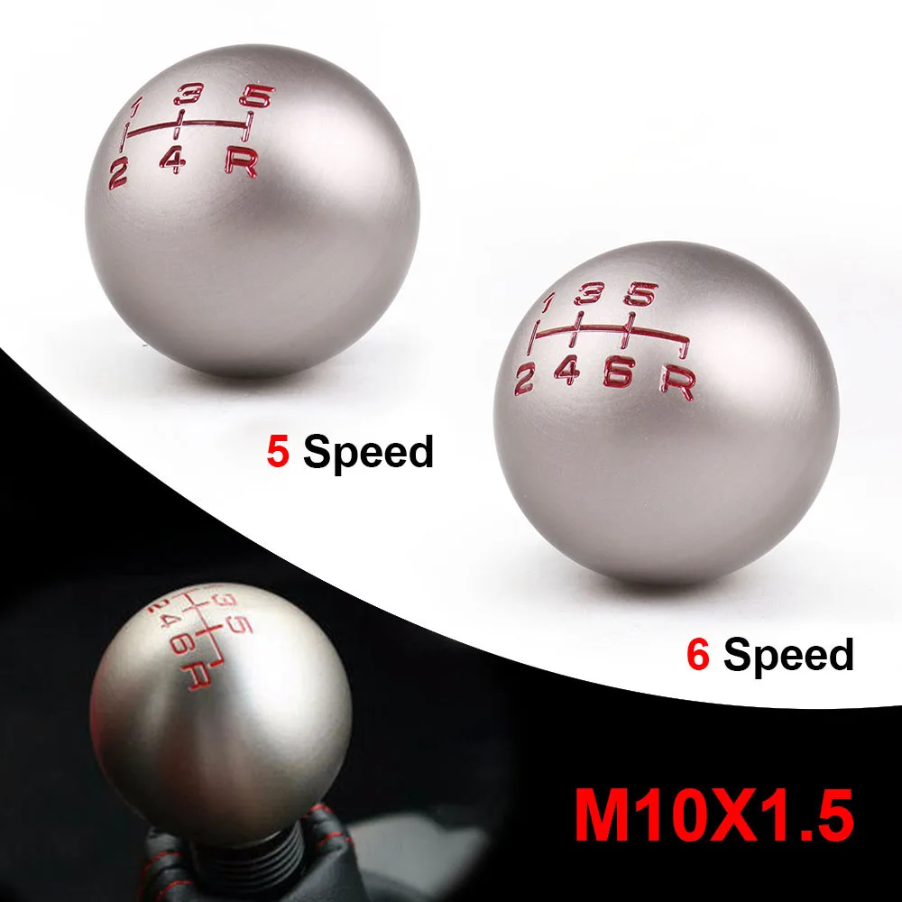 Алюминий 5/6 скорость JDM шариковая ручка переключения передач M10 * 1 5 для Honda