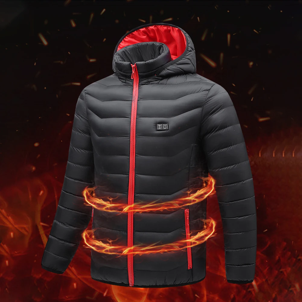 New Women Heated Jacket 11 Heating Zones USB Electric Long Sleeves Hooded Jacket Warm Coat Winter Thermal Suit Outdoor Hiking
New Women Heated Jacket 11 Heating Zones USB Electric Long Sleeves Hooded Jacket Warm Coat Winter Thermal Suit Outdoor Hiking