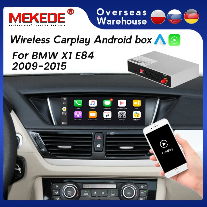 Android Sytem Wireless CarPlay Car Radio Multimedia GPS Android Auto For BMW X1 E84 2009 2010 2012 2013 2014 2015 Support Link
Android Sytem Wireless CarPlay Car Radio Multimedia GPS Android Auto For BMW X1 E84 2009 2010 2012 2013 2014 2015 Support Link