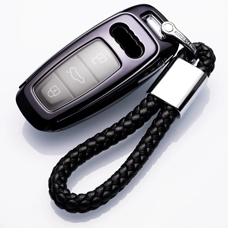 High-Quality TPU Soft Rubber Car Key Case Cover Key Chain Key Bag Shell Protector for Audi A6 A6L A8L A7 A8 Car Accessories
High-Quality TPU Soft Rubber Car Key Case Cover Key Chain Key Bag Shell Protector for Audi A6 A6L A8L A7 A8 Car Accessories