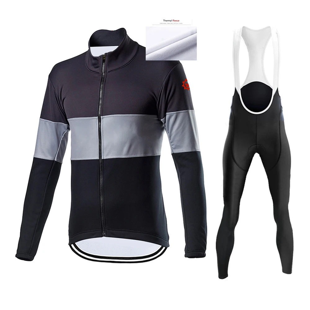2020 Cycling Jersey Bib Set MTB Uniform Bike Clothing Thermal Fleece Bicycle Wear Clothes Mens Long Sleeve Cycling Clothing
2020 Cycling Jersey Bib Set MTB Uniform Bike Clothing Thermal Fleece Bicycle Wear Clothes Mens Long Sleeve Cycling Clothing