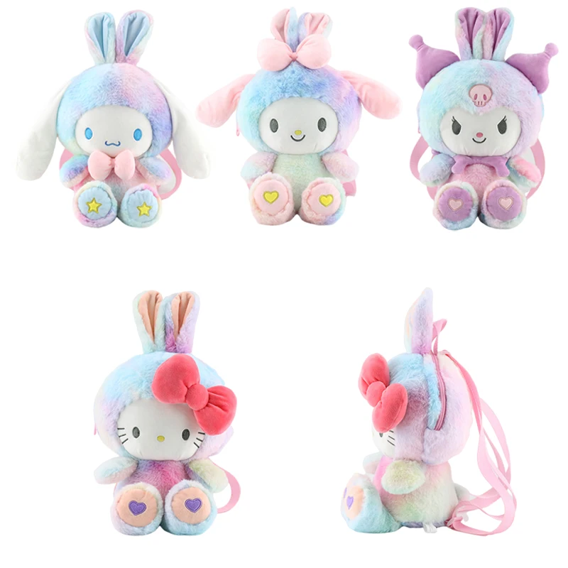 4 стиля 40 см аниме фигурки Kawali Kuromi плюшевые My Melody Cinnamoroll Kitty Мягкие плюшевые рюкзаки куклы Девочки подарок детские игрушки
4 стиля 40 см аниме фигурки Kawali Kuromi плюшевые My Melody Cinnamoroll Kitty Мягкие плюшевые рюкзаки куклы Девочки подарок детские игрушки