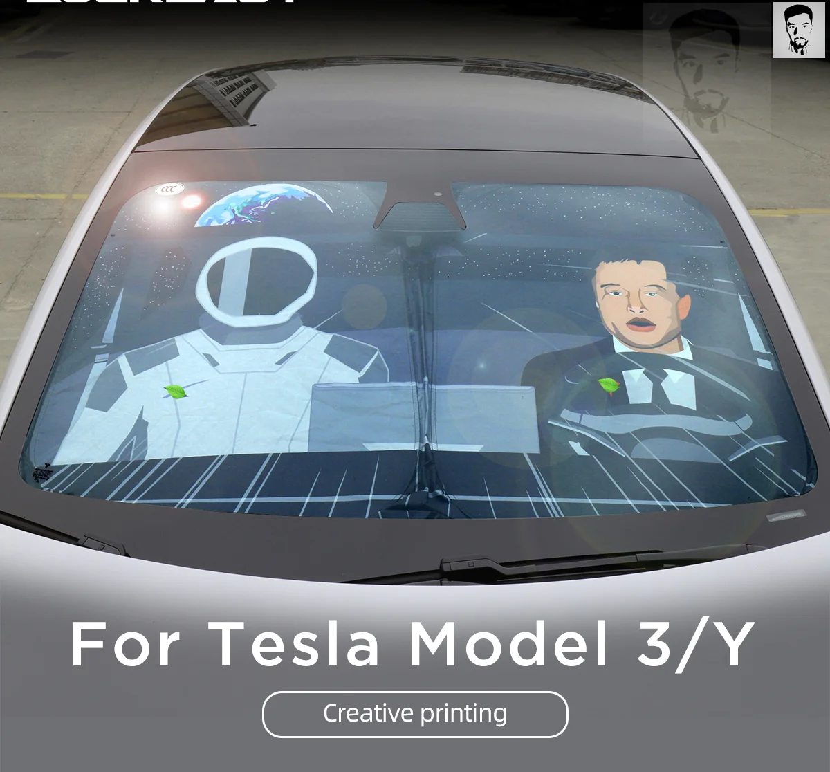 Car Functional Accessories Front Windshield For Tesla Model 3 Model Y 2018-2021 Sapcex Printing Skylight Sunshade
Car Functional Accessories Front Windshield For Tesla Model 3 Model Y 2018-2021 Sapcex Printing Skylight Sunshade