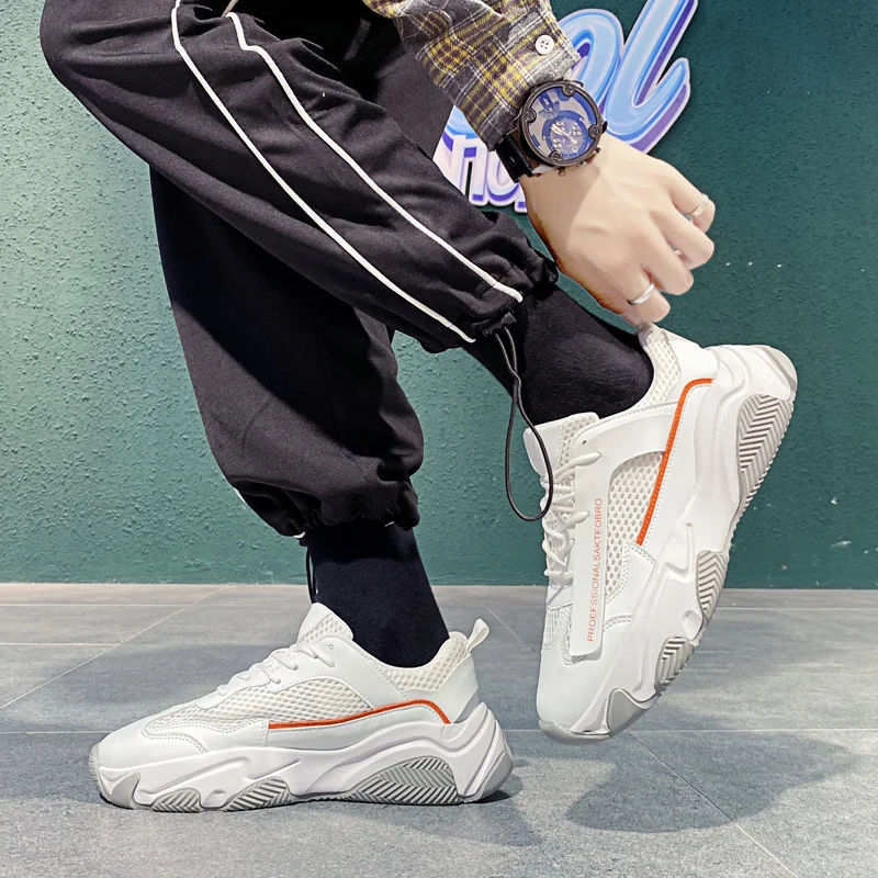 Autumn New Men Sneakers Casual Shoes Lace-up Comfortable Breathable Tenis Masculino Zapatillas Hombre Mesh Walking Running Shoes
Autumn New Men Sneakers Casual Shoes Lace-up Comfortable Breathable Tenis Masculino Zapatillas Hombre Mesh Walking Running Shoes