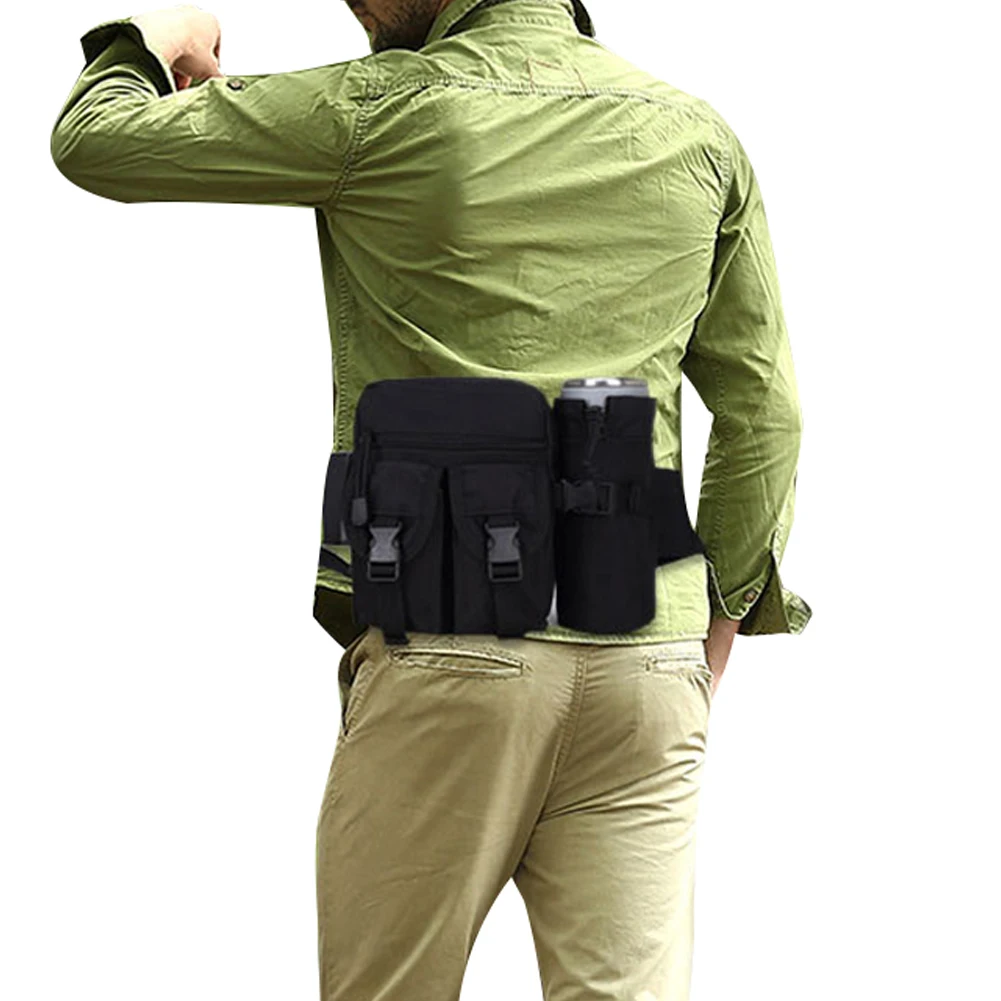 New Fashion Men's Waist Belt Bag Outdoor Tactical Fanny Pack with Water Bottle Holder for Hiking Jogging Running
New Fashion Men's Waist Belt Bag Outdoor Tactical Fanny Pack with Water Bottle Holder for Hiking Jogging Running