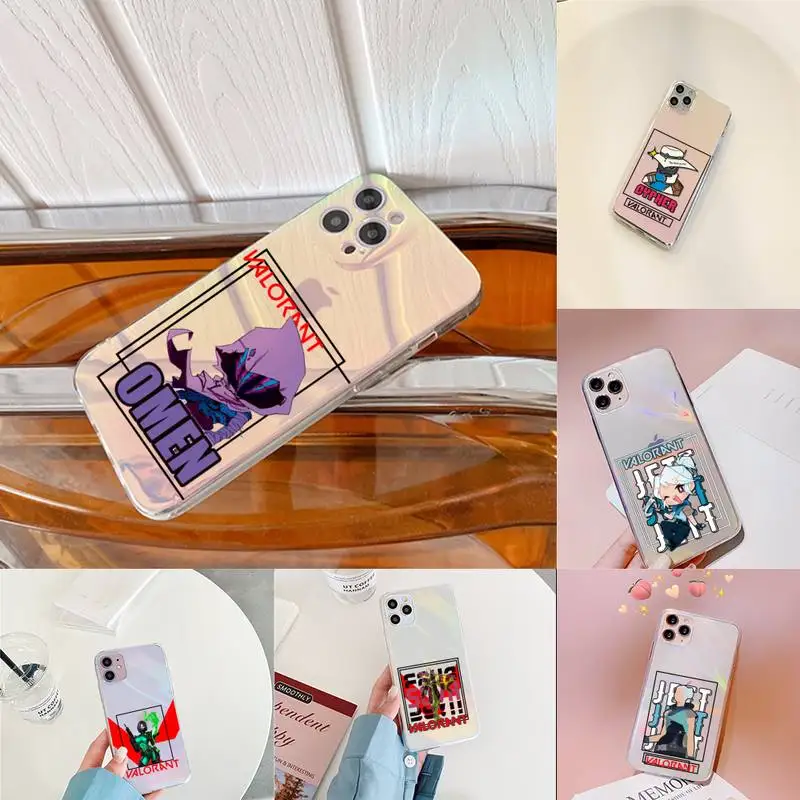 valorant Phone Case for iPhone huawei P 7 8 9 11 12 10 30 40 S X XS XR MINI Pro Max Plus laser Transparent
valorant Phone Case for iPhone huawei P 7 8 9 11 12 10 30 40 S X XS XR MINI Pro Max Plus laser Transparent