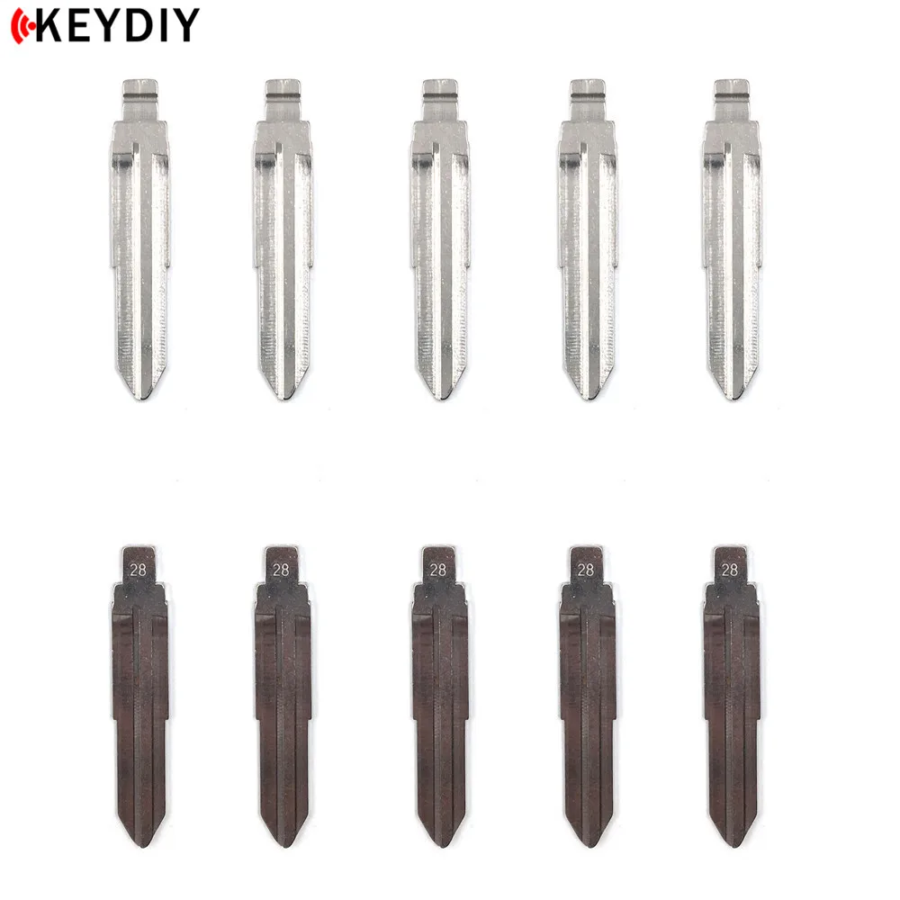 KEYDIY 10 Pcs/lot Metal Blank Uncut Flip KD/JMD/VVDI Remote Replacement Key Blade 28# for Kia | Автомобили и мотоциклы