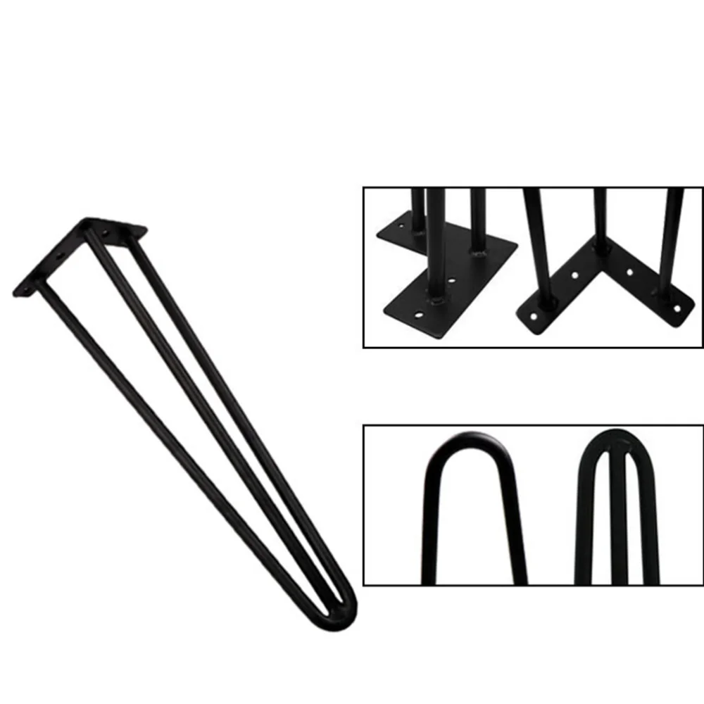 1 Set Table Bracket Simple Iron Reinforced Table Leg with Foot Pad Screws for Home Restaurant (45cm)
1 Set Table Bracket Simple Iron Reinforced Table Leg with Foot Pad Screws for Home Restaurant (45cm)