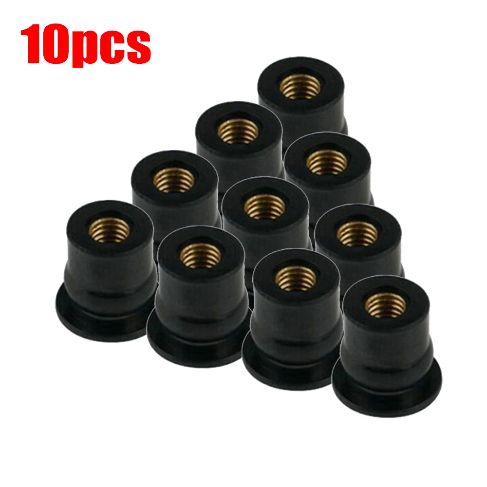 10PCS / KIT Universal Rubber Nuts M6 Neoprene Nuts Damper Panel Fixing 6mm Universal Windshield Fairing Cowls Fastener Screws
10PCS / KIT Universal Rubber Nuts M6 Neoprene Nuts Damper Panel Fixing 6mm Universal Windshield Fairing Cowls Fastener Screws