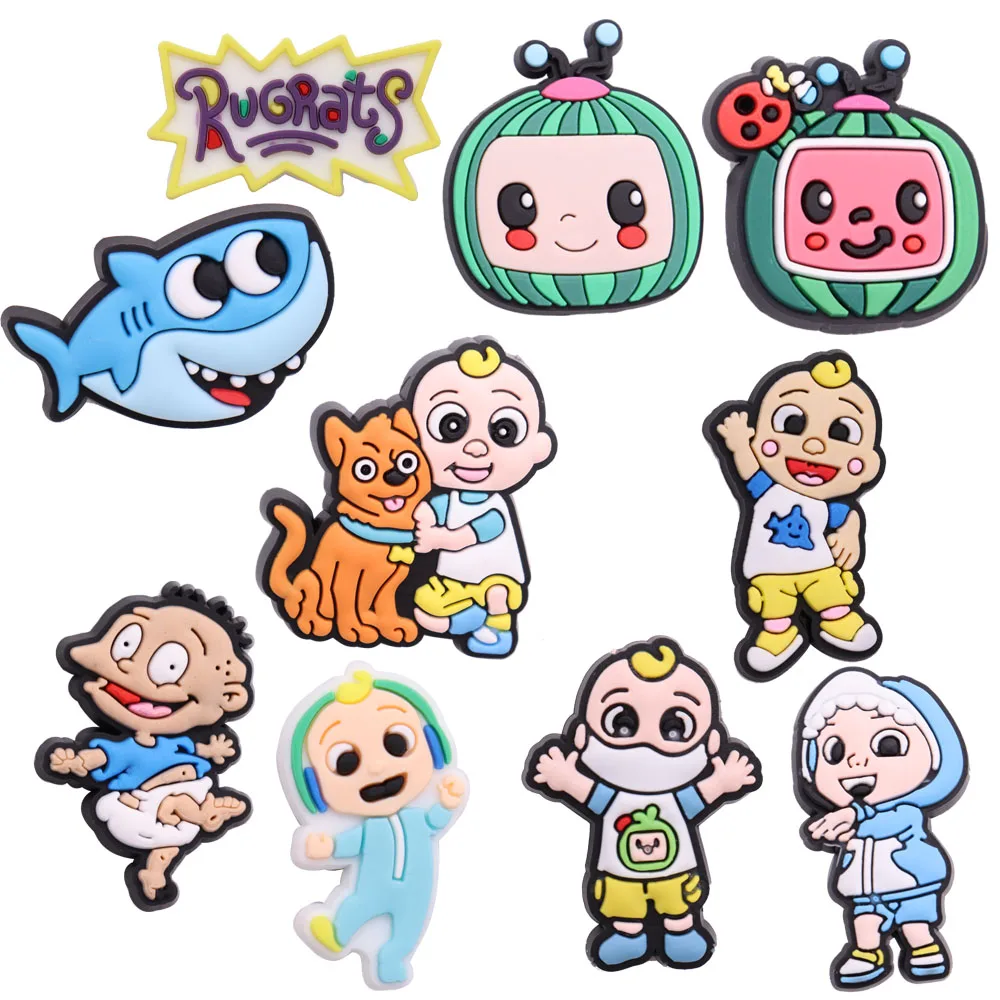 Hot Sale 1pcs Cute Baby Shoe Charms Watermelon Head PVC Cute Garden Shoe Buckle Decoration Fit Croc Jibz Kids X-mas Gift
Hot Sale 1pcs Cute Baby Shoe Charms Watermelon Head PVC Cute Garden Shoe Buckle Decoration Fit Croc Jibz Kids X-mas Gift