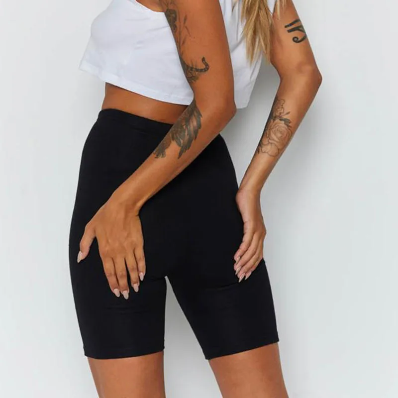 Summer Women's Cycling Shorts Stretch Plain Casual Sports Fitness Ladies Elastic Waist Elastic Black Slim Shorts
Summer Women's Cycling Shorts Stretch Plain Casual Sports Fitness Ladies Elastic Waist Elastic Black Slim Shorts