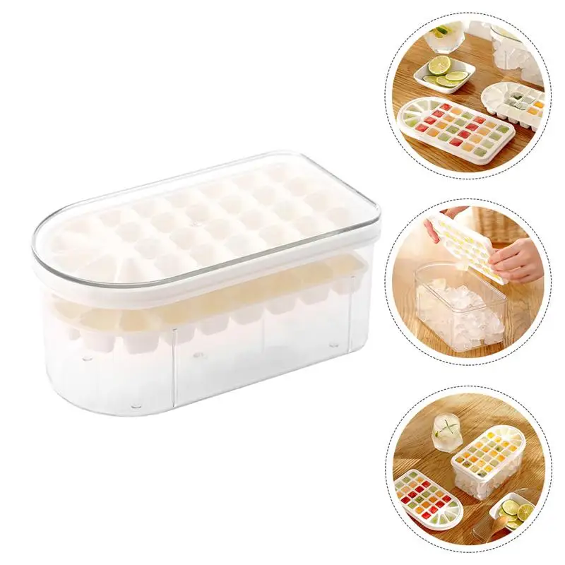 1Pc Ice Making Tool Ice Cube Mold Double-layer Ice Tray for Home Party Kitchen Storage
1Pc Ice Making Tool Ice Cube Mold Double-layer Ice Tray for Home Party Kitchen Storage