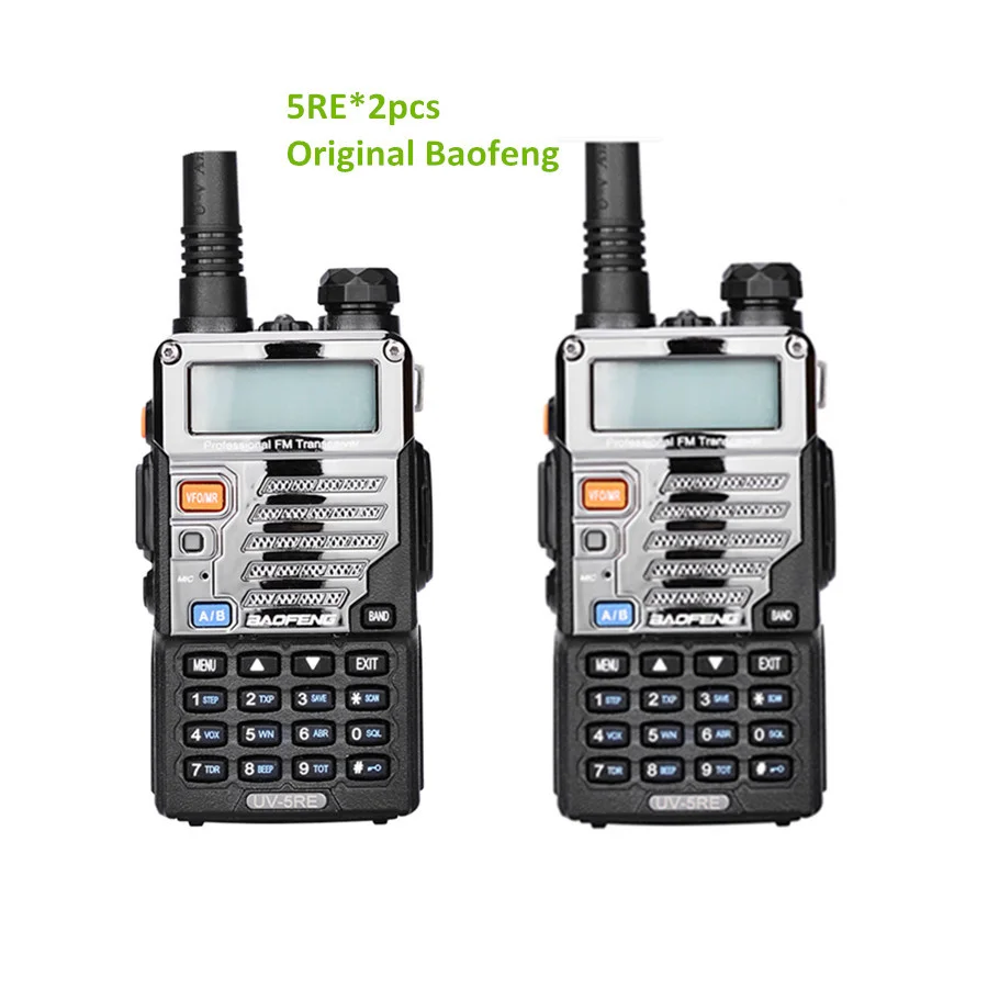 2pcs Baofeng uv-5re Walkie Talkie Two Way Radio Vhf Dual Band radio FM VOX cb Radio Communicator for uv-5r uv-5ra upgrade uv5re
2pcs Baofeng uv-5re Walkie Talkie Two Way Radio Vhf Dual Band radio FM VOX cb Radio Communicator for uv-5r uv-5ra upgrade uv5re