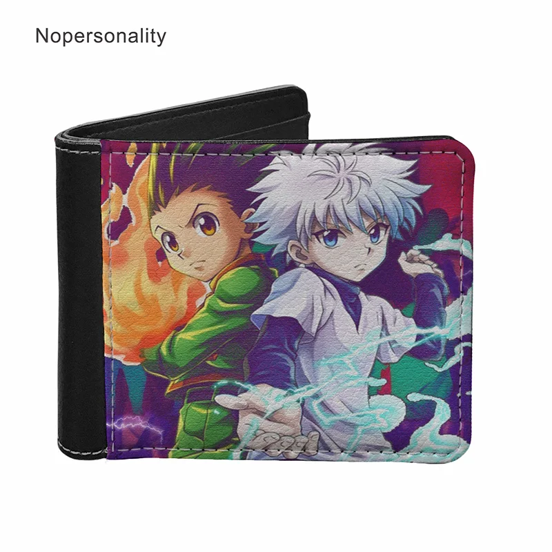 Nopersonality Men Purse Wallet Leather Designer hunte x hunter Printed Credit Business Card Holder Male Mini Money Wallet Carter
Nopersonality Men Purse Wallet Leather Designer hunte x hunter Printed Credit Business Card Holder Male Mini Money Wallet Carter