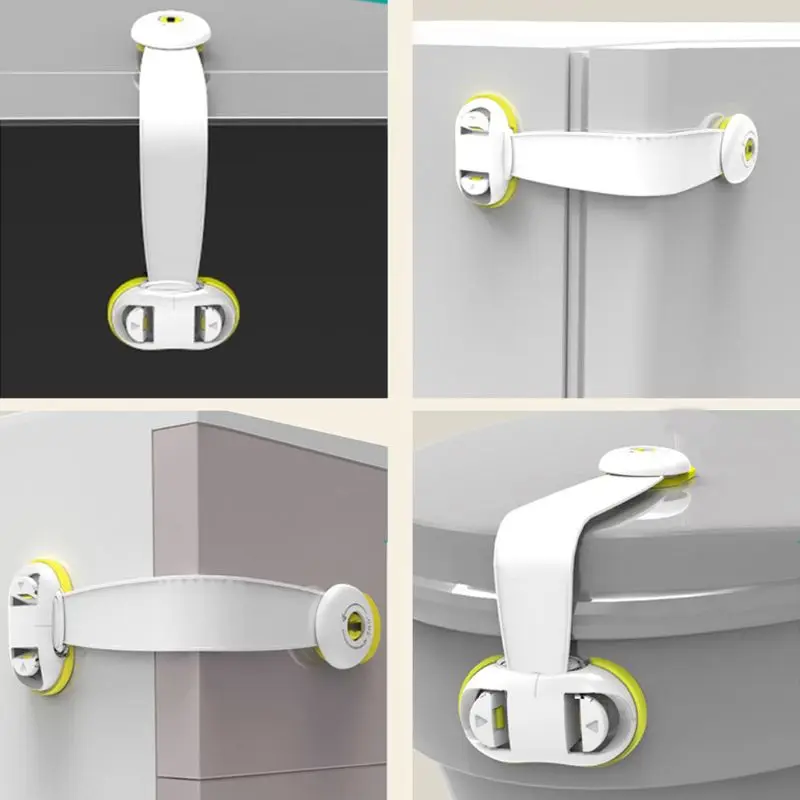 6Pcs/Lot Child Safety Cupboard Locks Self Adhesive Baby Proofing Cabinet Latch 24BE 
6Pcs/Lot Child Safety Cupboard Locks Self Adhesive Baby Proofing Cabinet Latch 24BE