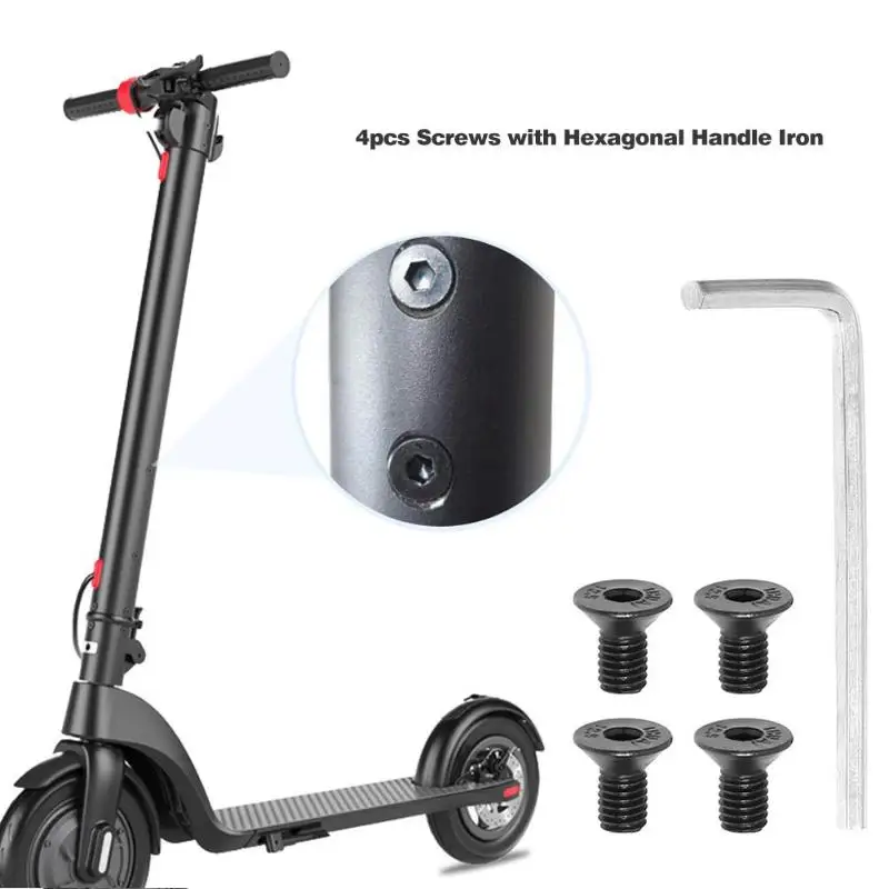 4pcs Screws with Hexagonal Handle Iron for Xiaomi M365 ES1 ES2 ES3 ES4 Electric Scooter Accessories
4pcs Screws with Hexagonal Handle Iron for Xiaomi M365 ES1 ES2 ES3 ES4 Electric Scooter Accessories