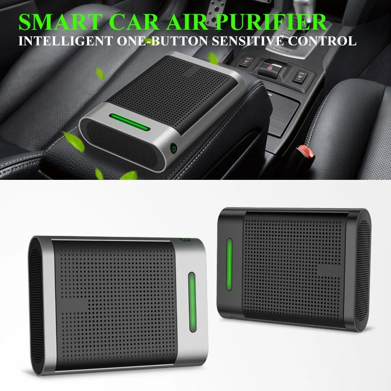 Car Air Purifier 2000W Air Ionizer Mini Air Freshener Portable HEPA Filter Air Cleaner for Car Home Office
Car Air Purifier 2000W Air Ionizer Mini Air Freshener Portable HEPA Filter Air Cleaner for Car Home Office