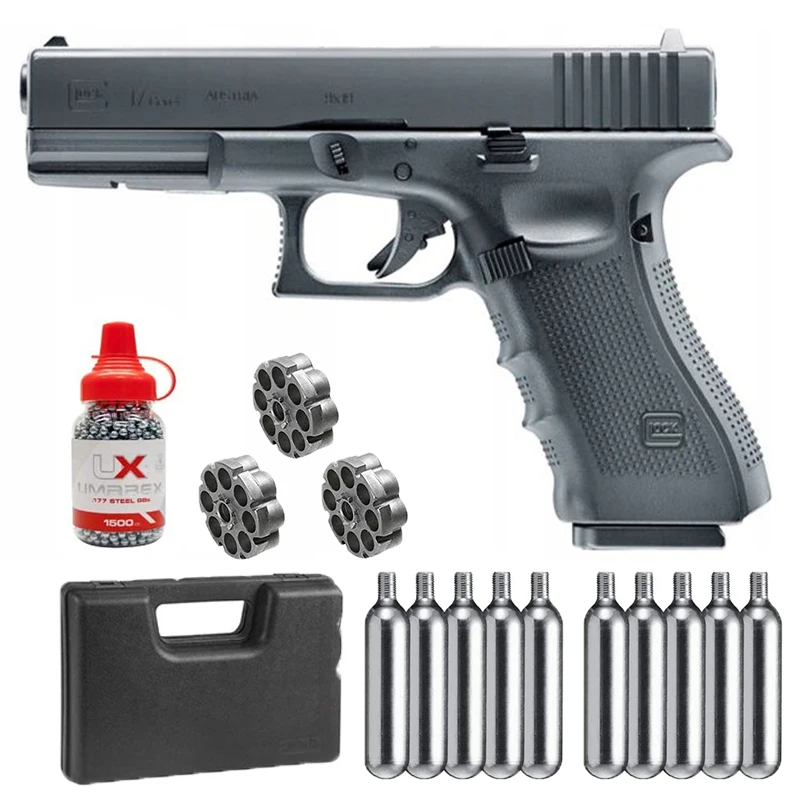 Glock 17 Gen4 30x CO2 BB +Gun Bullet Converter+ Co2 Tanks+Lead Bullet Toy Gun+1500Ct Steel Bbs Home Deco Metal Wall Sign Mural
Glock 17 Gen4 30x CO2 BB +Gun Bullet Converter+ Co2 Tanks+Lead Bullet Toy Gun+1500Ct Steel Bbs Home Deco Metal Wall Sign Mural
