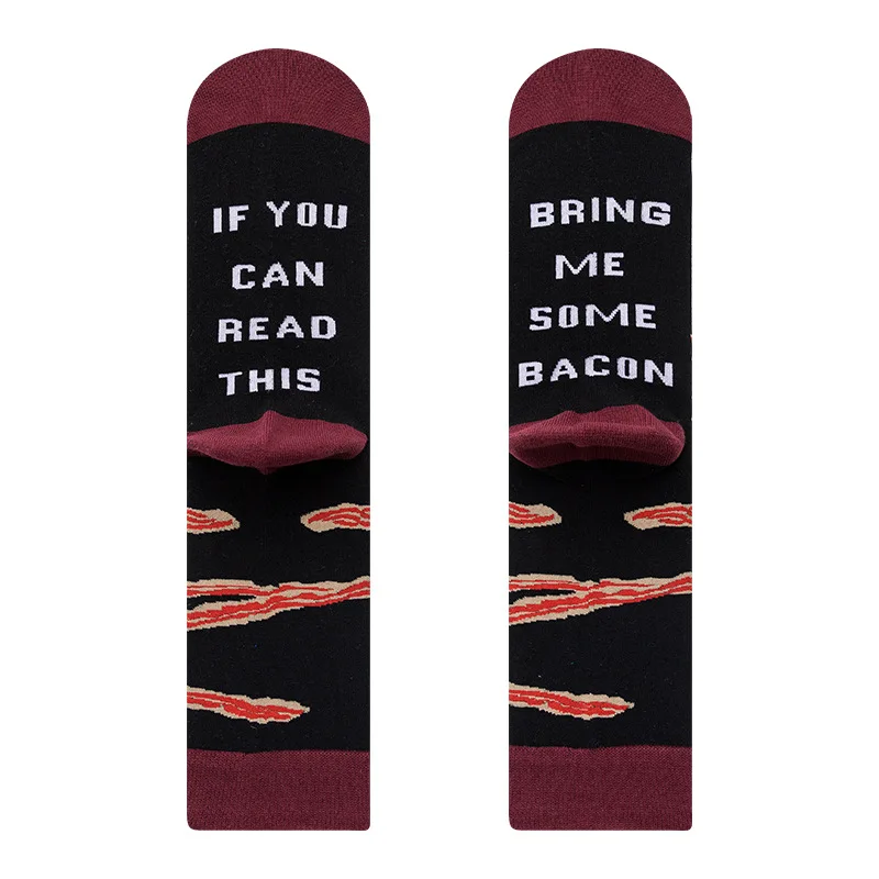 Woman And Man Socks Happy Colorful Letter Beer Burger Bacon Tortilla Socks Multi-element Color Cotton High Quality Socks
Woman And Man Socks Happy Colorful Letter Beer Burger Bacon Tortilla Socks Multi-element Color Cotton High Quality Socks