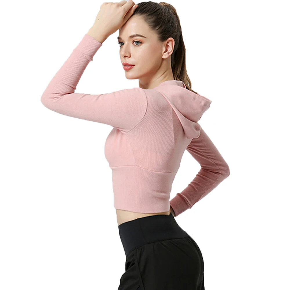 Yoga Clothes Simple Autumn And Winter New Stand Collar Slim Hair Grinding Naked Fitness Jacket Zipper Leisure Sports Coat Women
Yoga Clothes Simple Autumn And Winter New Stand Collar Slim Hair Grinding Naked Fitness Jacket Zipper Leisure Sports Coat Women