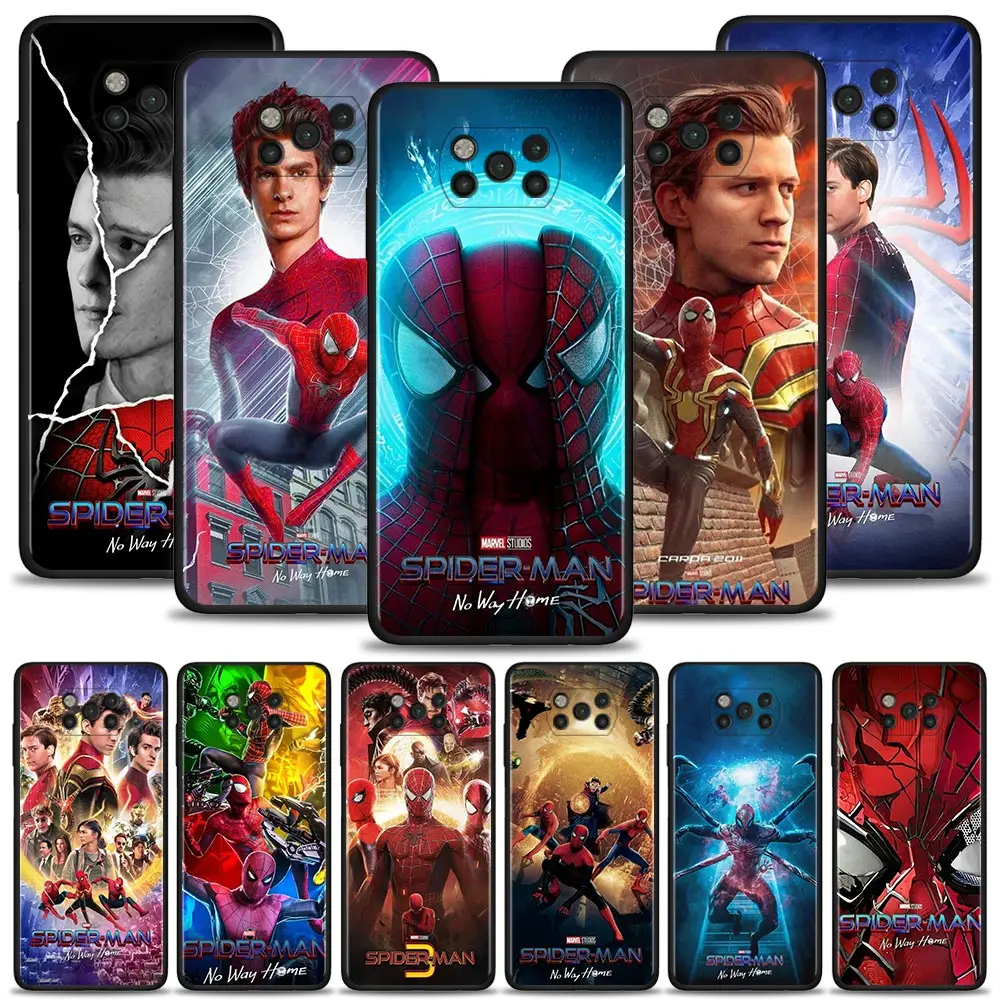 Marvel Spider-Man No Way Home Case For Xiaomi POCO X3 NFC X3 M3 M4 Pro X3 F3 GT Cover for Mi 12 11T 10T Pro 9T 11 Note 10 Lite
Marvel Spider-Man No Way Home Case For Xiaomi POCO X3 NFC X3 M3 M4 Pro X3 F3 GT Cover for Mi 12 11T 10T Pro 9T 11 Note 10 Lite