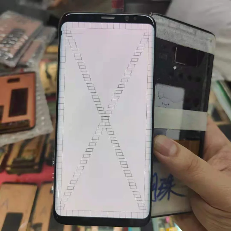 With Point And Line LCD For Samsung Galaxy S8 Displa yG950F Touch Screen Digitizer Assembly For Samsung S8 Plus Display G955 S8
With Point And Line LCD For Samsung Galaxy S8 Displa yG950F Touch Screen Digitizer Assembly For Samsung S8 Plus Display G955 S8
