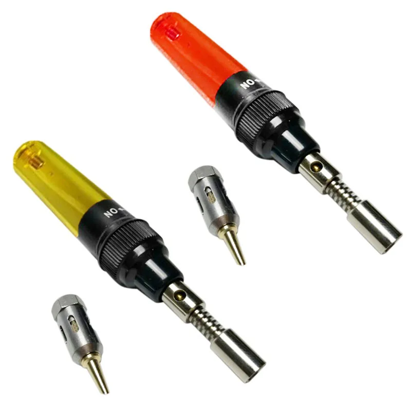 1300 Degree Gas Blow Torch Soldering Solder Iron Cordless Butane Tip Tool Welding Pen Burner 8Ml Welding Soldering Kit
1300 Degree Gas Blow Torch Soldering Solder Iron Cordless Butane Tip Tool Welding Pen Burner 8Ml Welding Soldering Kit