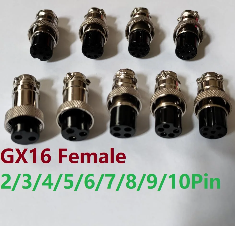 50 шт. GX16 2/3/4/5/6/7/8/9/10Pin 16 мм Женская часть провода Панель Разъем авиационный разъем круговой разъем
50 шт. GX16 2/3/4/5/6/7/8/9/10Pin 16 мм Женская часть провода Панель Разъем авиационный разъем круговой разъем