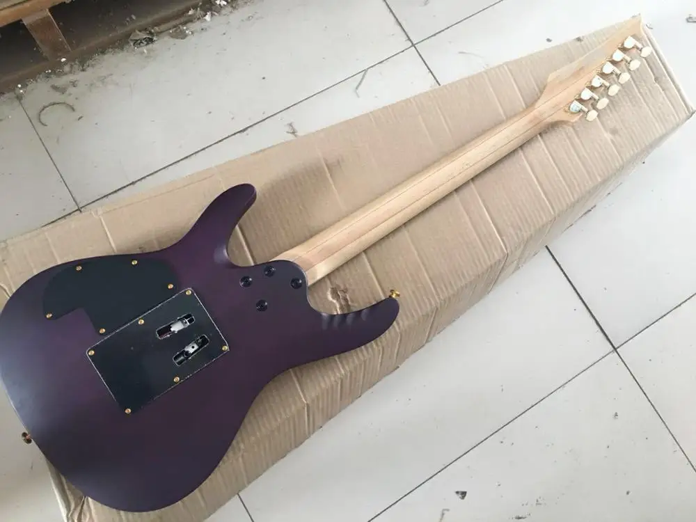 Chinese guitar factory custom new purple color Electric Guitar 24 frets In stock 11
Chinese guitar factory custom new purple color Electric Guitar 24 frets In stock 11