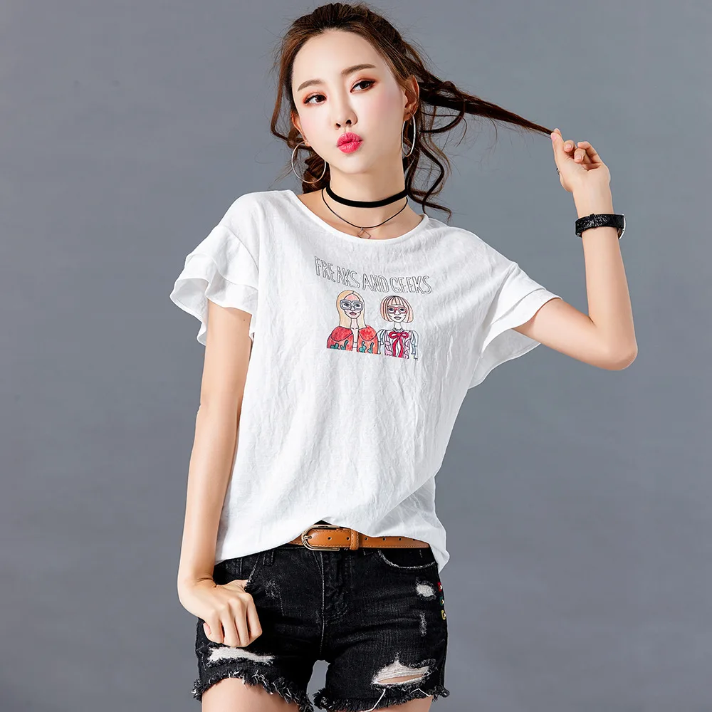 Summer Fashion Classic High Quality Leisure Women's Breathable Short Sleeve T-shirt
Summer Fashion Classic High Quality Leisure Women's Breathable Short Sleeve T-shirt