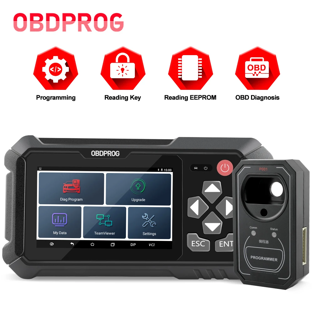 OBDPROG 501 Obd2 автомобильный ключ программатор Wifi дистанционный считыватель главного