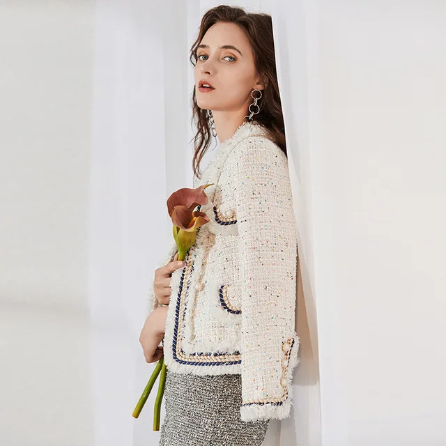 Женский твидовый пиджак с бахромой и кисточками, элегантный подиумный шерстяной Блейзер с карманами, роскошное Брендовое дизайнерское теп...
Женский твидовый пиджак с бахромой и кисточками, элегантный подиумный шерстяной Блейзер с карманами, роскошное Брендовое дизайнерское теп...