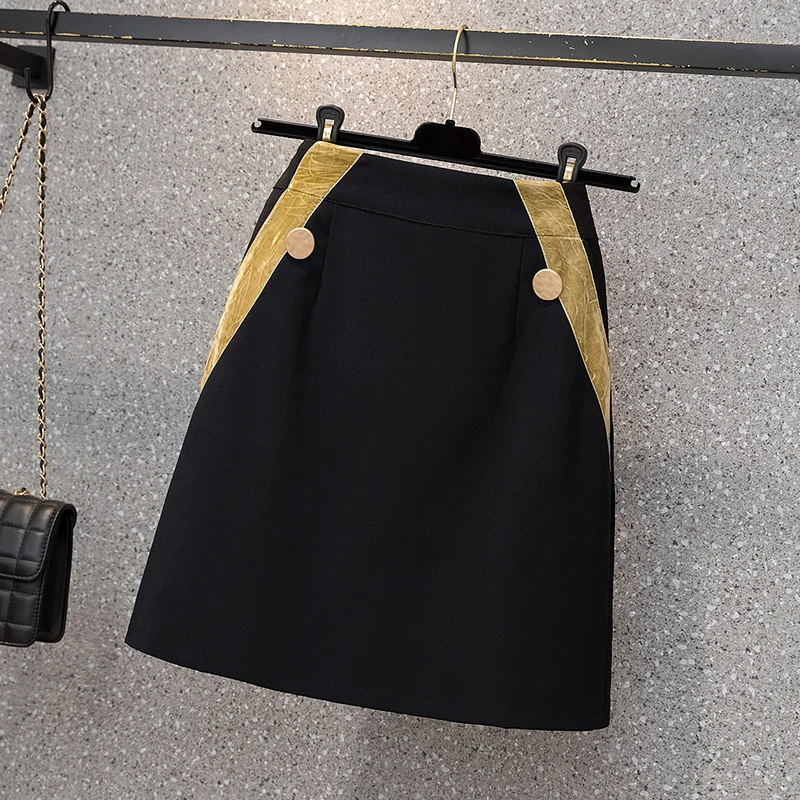 Black Mini Plus Large Size Oversize Korean Style Fashion Autumn Women'S Clothing Vintage 2021 Casual High Waist Skirts Female
Black Mini Plus Large Size Oversize Korean Style Fashion Autumn Women'S Clothing Vintage 2021 Casual High Waist Skirts Female