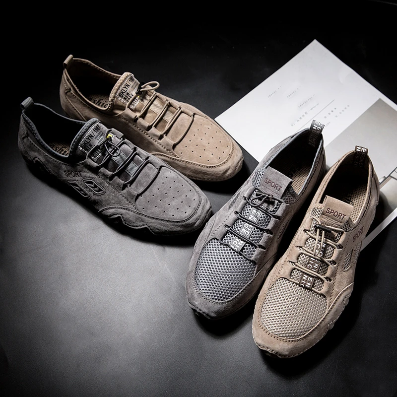 2022 New Vintage Loafers Fashion Men's Casual Shoes Breathable Air Mesh Summer Walking Loafers Men Leisure Driving Flats
2022 New Vintage Loafers Fashion Men's Casual Shoes Breathable Air Mesh Summer Walking Loafers Men Leisure Driving Flats