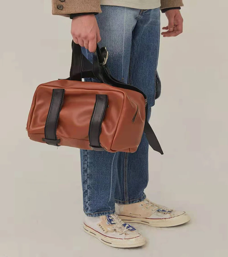 Ader Error Backpacks Bag Functional messenger bag Men Women 1:1High Quality rupture Leather Patch LOGO Zipper strap adjustable
Ader Error Backpacks Bag Functional messenger bag Men Women 1:1High Quality rupture Leather Patch LOGO Zipper strap adjustable