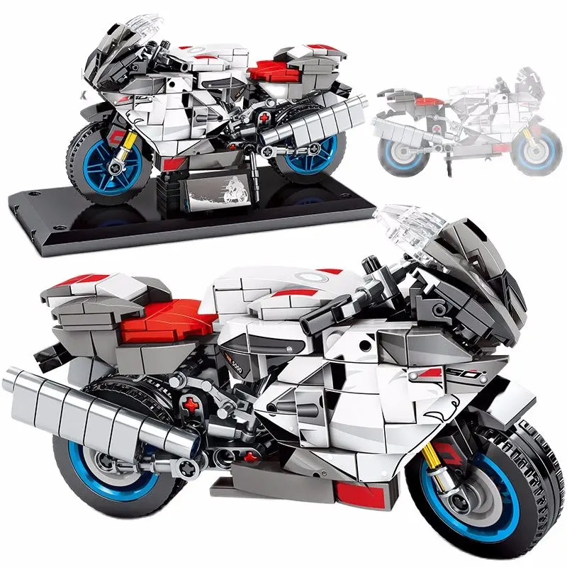 Городской внедорожный мотоцикл SEMBO, модель MOC, конструктор, скоростной гоночный мотоцикл, конструктор, подарки, игрушки для детей
Городской внедорожный мотоцикл SEMBO, модель MOC, конструктор, скоростной гоночный мотоцикл, конструктор, подарки, игрушки для детей