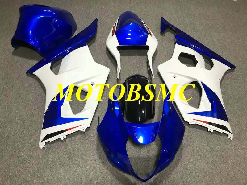 Комплект обтекателей с полным покрытием бака для GSXR1000 K3 03 04 GSXR 1000 2003 2004 ABS белый
