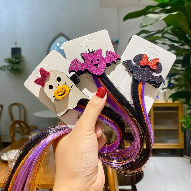 Halloween Women's Hairgrips Cute Mouse Bat Pumpkin Hair Clip Wigs Hairpins Party Decoration Trend Headwear Accessories Wholesale
Halloween Women's Hairgrips Cute Mouse Bat Pumpkin Hair Clip Wigs Hairpins Party Decoration Trend Headwear Accessories Wholesale