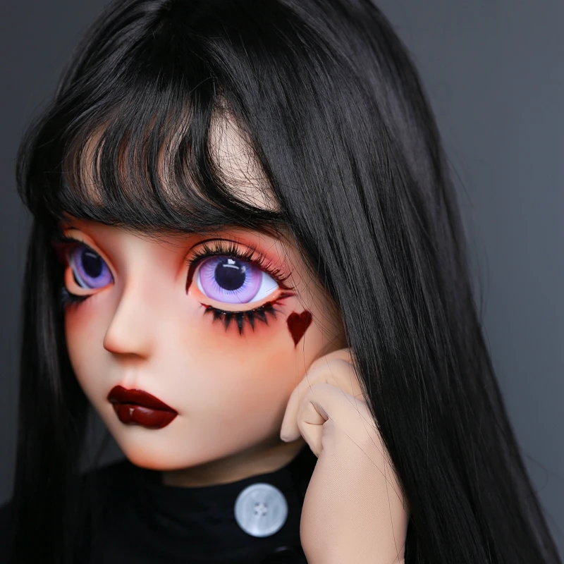 (HIDOLLS 05) Handmade Female Girl Silica Resin Half Head Cosplay Japanese Role Play BJD Kigurumi Masks Crossdresser Doll Mask
(HIDOLLS 05) Handmade Female Girl Silica Resin Half Head Cosplay Japanese Role Play BJD Kigurumi Masks Crossdresser Doll Mask